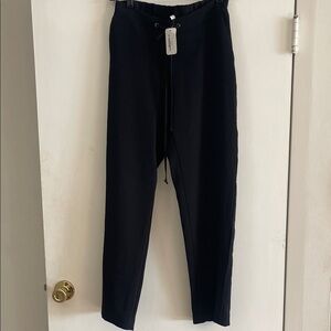 NWT LOLA & SOPHIE Women's  Classic Black Joggers with Drawstring